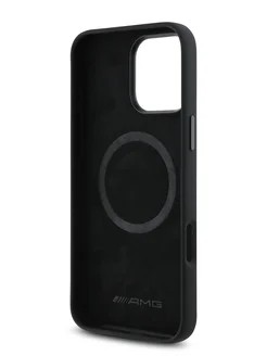 Lagerfeld для iPhone 15 Pro Max чехол Liquid silicone NFT Choupette Hard Black