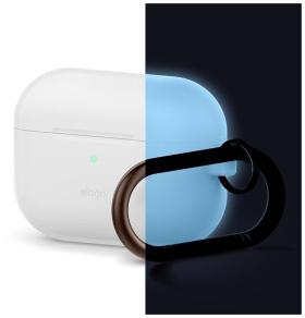 Elago для AirPods Pro чехол Silicone case Nightglow blue