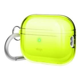Elago для AirPods Pro 2 (all) чехол Clear case Neon Yellow