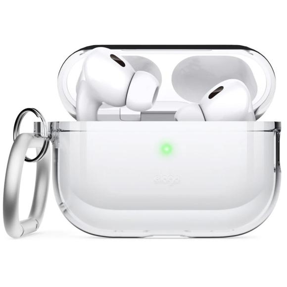 Elago для AirPods Pro 2 (all) чехол Clear Hang case Transparent