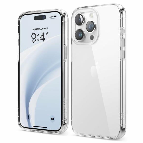 Elago для iPhone 15 Pro Max чехол HYBRID (pc/tpu) Clear