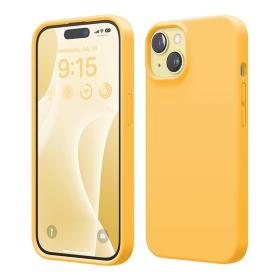 Elago для iPhone 15 Pro Max чехол Soft silicone (Liquid) Aqua Sky