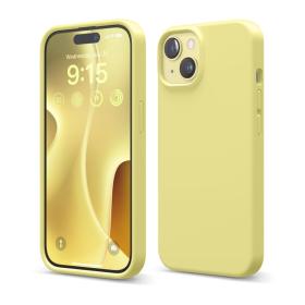 Elago для iPhone 15 Pro Max чехол Soft silicone (Liquid) Aqua Sky