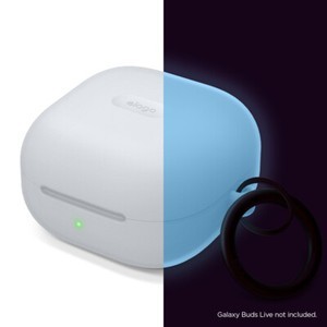 Elago для Galaxy Buds 2/Live/Pro чехол Silicone case Nightglow Blue