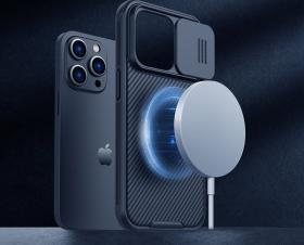 Nillkin для iPhone 14 Pro Max чехол CamShield Pro Magnetic Blue