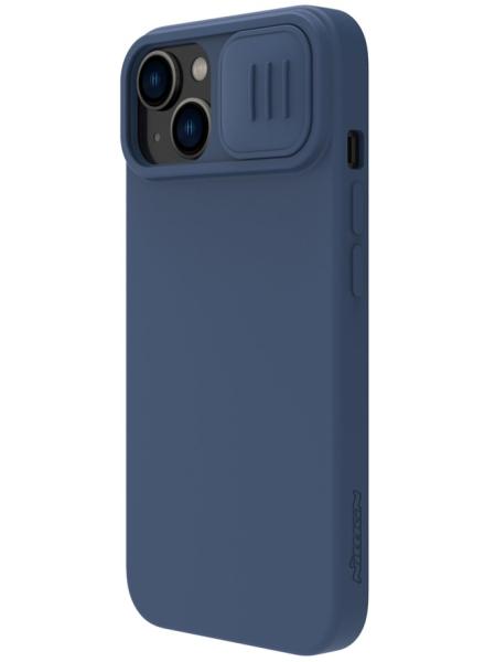 Nillkin для iPhone 14 Pro Max чехол CamShield Silky Silicone Elegant Black