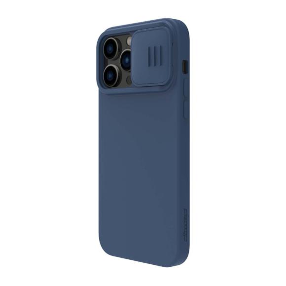 Nillkin для iPhone 14 Pro Max чехол CamShield Silky Silicone Elegant Black