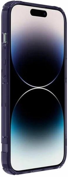 Nillkin для iPhone 14 Pro Max чехол CamShield Silky Silicone Elegant Black