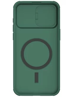 Nillkin для iPhone 15 Pro Max чехол CamShield Pro Magnetic Deep Green