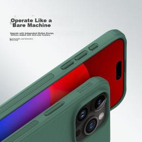 Nillkin для iPhone 15 Pro чехол Frosted Shield Pro Magnetic Deep Green