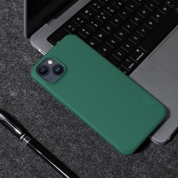 Nillkin для iPhone 15 Pro чехол Frosted Shield Pro Magnetic Deep Green