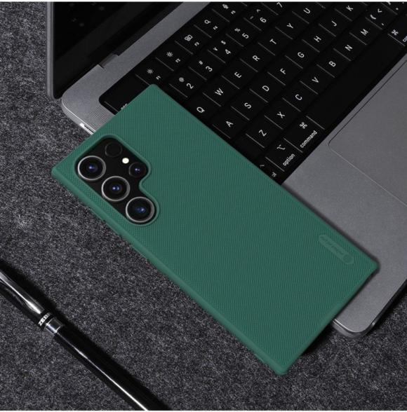 Nillkin для iPhone 15 Pro чехол Frosted Shield Pro Magnetic Deep Green