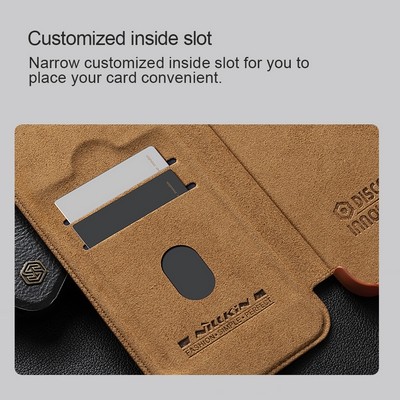 Nillkin для Galaxy S24+ чехол QIN ProP Booktype Brown