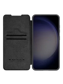 Nillkin для Galaxy S24+ чехол QIN ProP (Plain) Booktype Classic Black