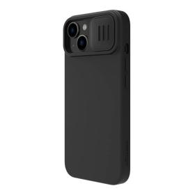 Nillkin для iPhone 14 Pro чехол CamShield Silky Silicone Misty Purple