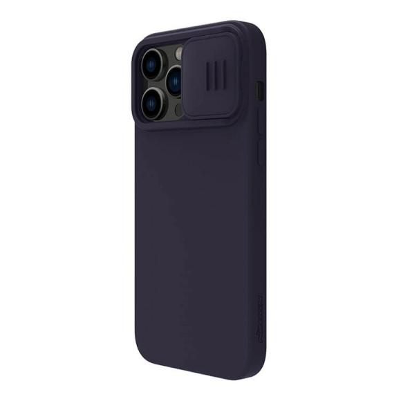 Nillkin для iPhone 14 Pro чехол CamShield Silky Silicone Misty Purple
