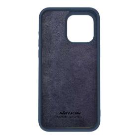 Nillkin для iPhone 15 Pro чехол CamShield Silky Magnetic Silicone Blue Haze