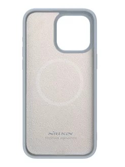 Nillkin для iPhone 15 Pro чехол CamShield Silky Magnetic Silicone Star-Gray