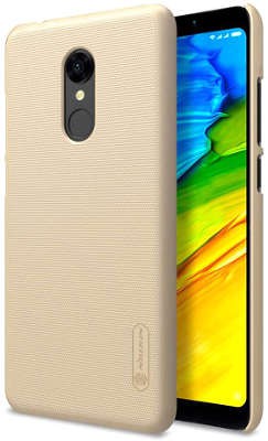 Nillkin для Xiaomi Redmi 5 Frost Shield Hard PC Gold