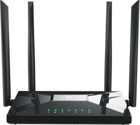 Роутер Netis NC65 двухдиапазонный гигабитный Wi-Fi 5, AC1200, 2.4/5ГГц, 3 LAN, черный