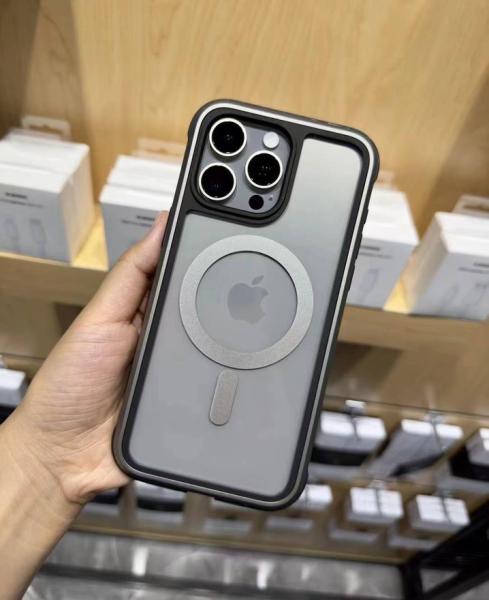 Чехол KZDOO Mag ARES для iPhone 15 Pro (Gray)