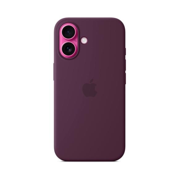 Чехол накладка APPLE 916850 для iPhone 16 Pro 6.3" Silicone Case (Button/Magsafe) Plum