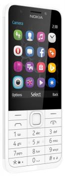 Мобильный телефон Nokia 230 White Silver