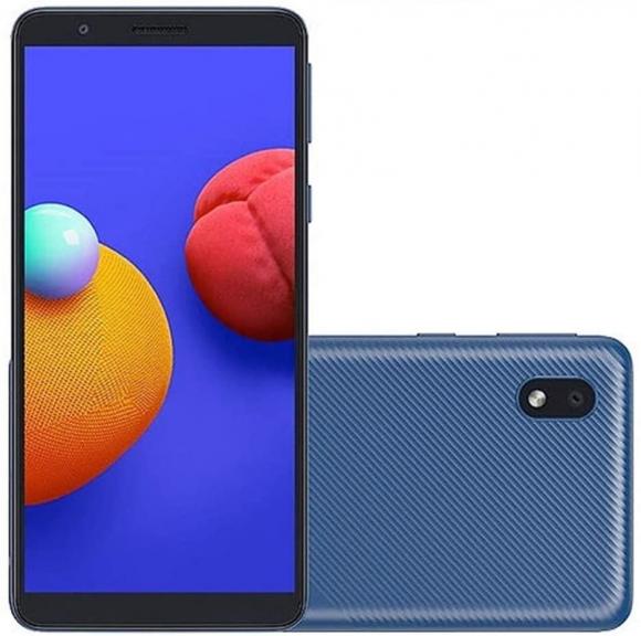 Смартфон Samsung Galaxy A01 Core 1/16Gb синий