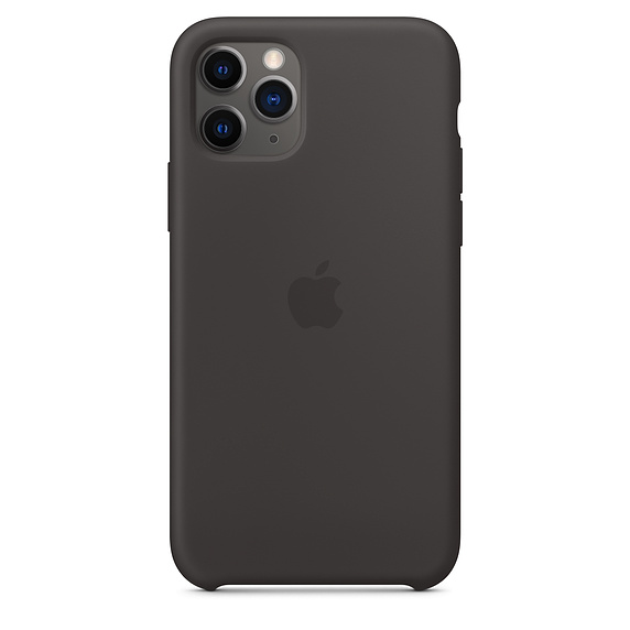 Чехол Silicone Case для iPhone 11 Pro (Чёрный) (18)