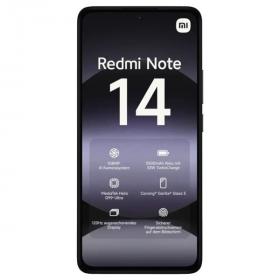 Смартфон Xiaomi Redmi Note 14 4G 8/256Gb Midnight Black