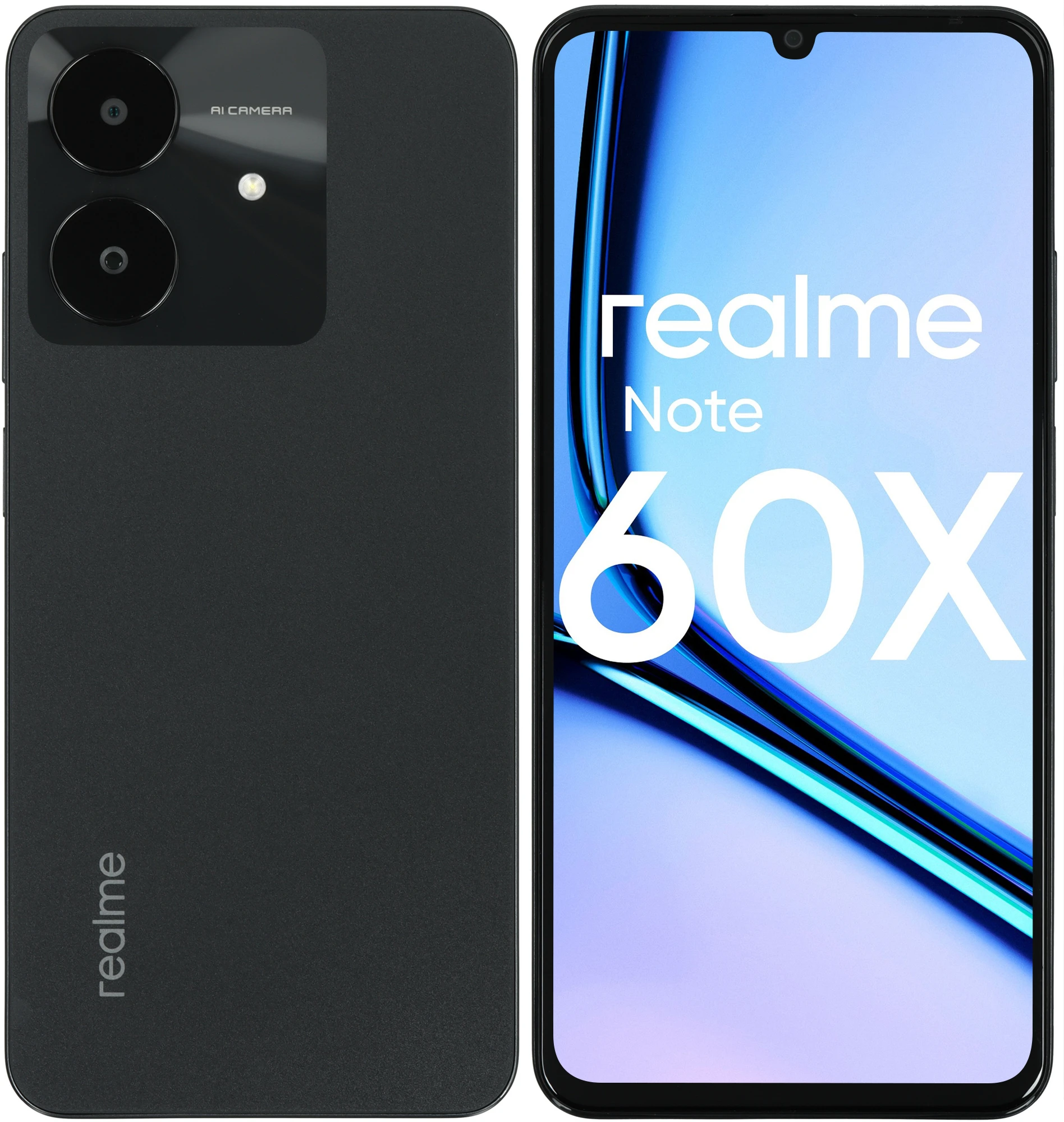 Смартфон Realme N60x 3/64Gb Black